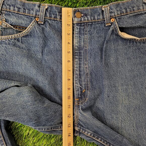 Vintage 80s LEVIS 517 Jeans 38x29 Bootcut USA - Picture 15 of 16
